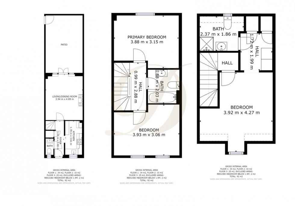 Floorplan for Cygnet Gardens, St Helens, WA9 1