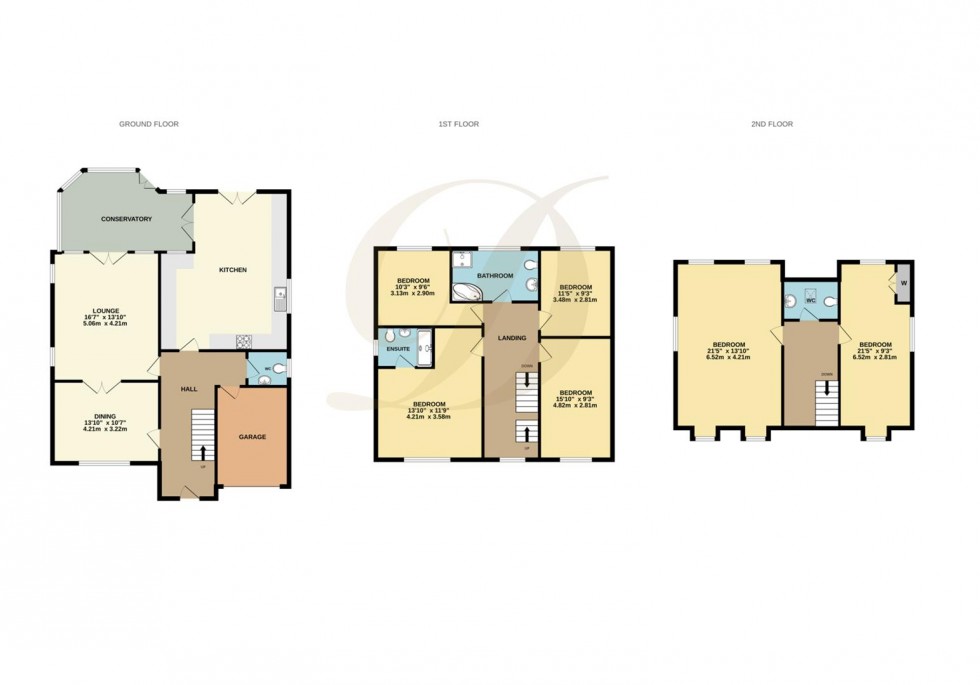 Floorplan for Brooklands Road, Eccleston, St. Helens, WA10 5