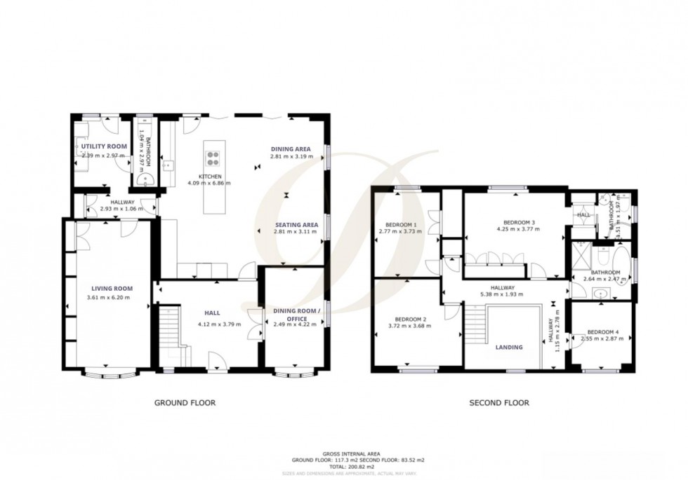 Floorplan for Blundells Lane, Rainhill, Prescot, L35 6