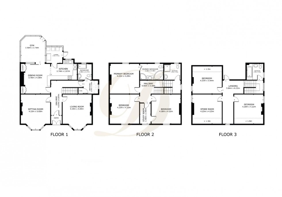 Floorplan for Hampton Road, Southport, PR8 6
