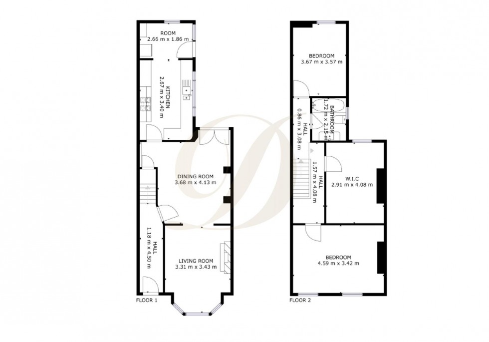 Floorplan for Dilloway Street, St. Helens, WA10 4