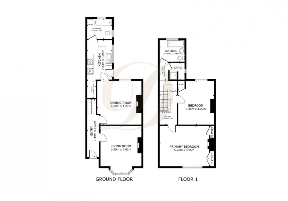 Floorplan for Dentons Green Lane, Dentons Green, St. Helens,WA10 6