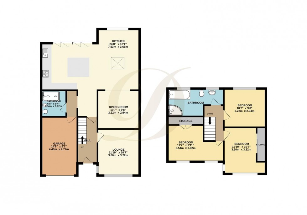 Floorplan for St. Georges Avenue, Windle, St. Helens, WA10 6