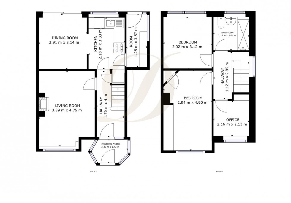 Floorplan for Warrington Road, Rainhill, Prescot, L35 0NX