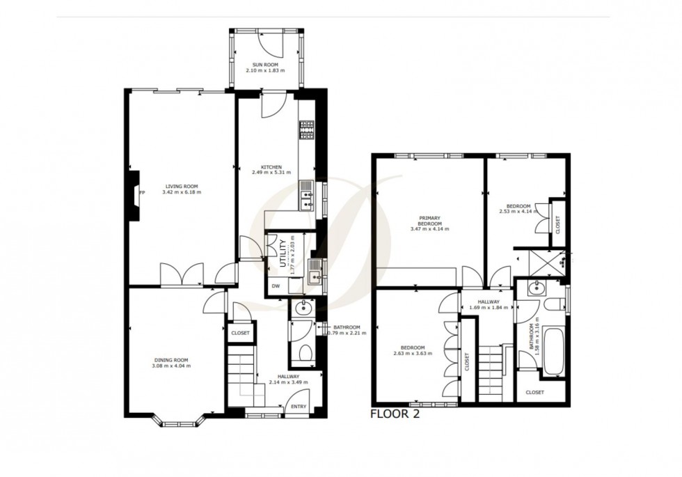 Floorplan for Heyes Grove, Rainford, St Helens, WA11 8BW