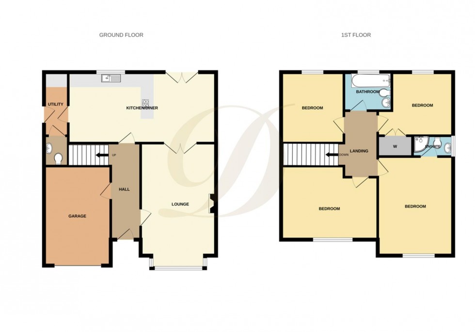 Floorplan for Edenhurst, Skelmersdale, WN8 6