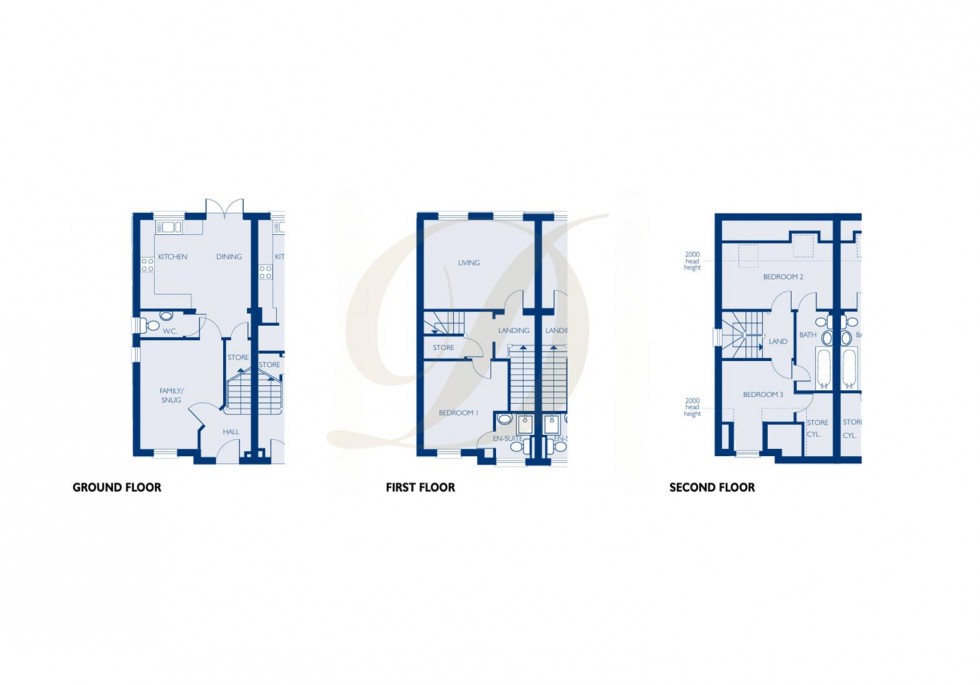 Floorplan for Linear Bank Close, Rainford, St Helens, WA11 8FZ