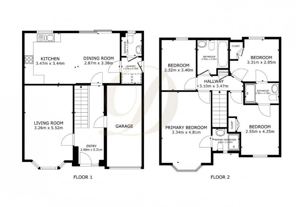Floorplan for Sherbrook Drive, Banks, Southport, PR9 8SP