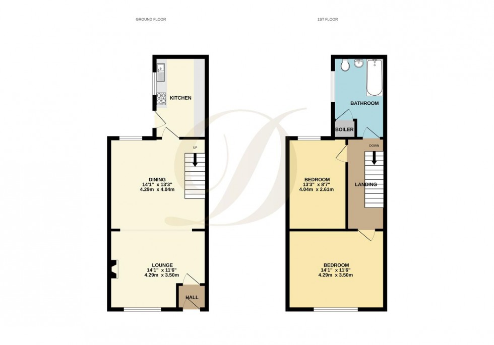 Floorplan for Reginald Road, St Helens