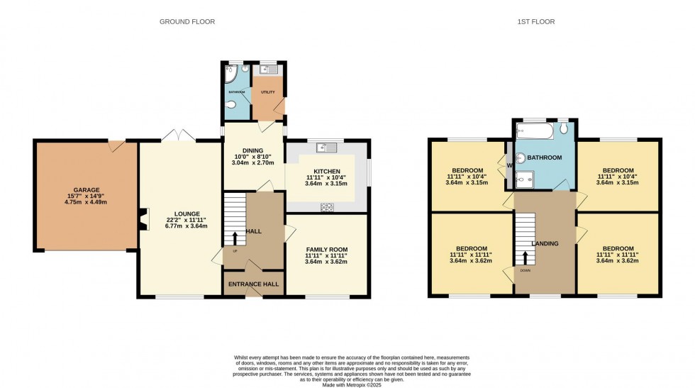 Floorplan for Crank Hill, Crank, WA11 7SD