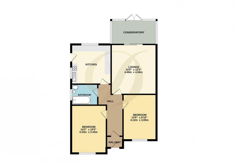 Floorplan for Broadway, Eccleston, St Helens, WA10 5DQ
