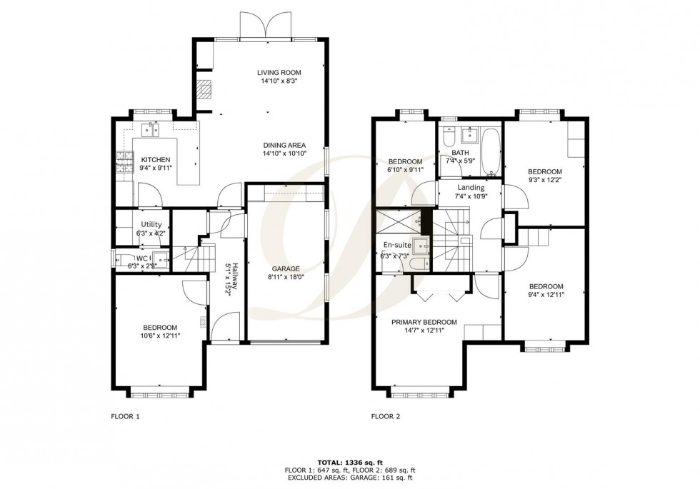 Floorplan for Potteries Way, Rainford, WA11 8GP