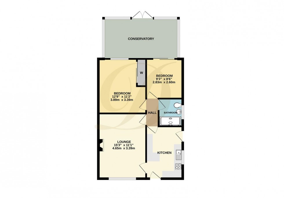 Floorplan for Westminster Drive, Haydock, St Helens, WA11 0RT