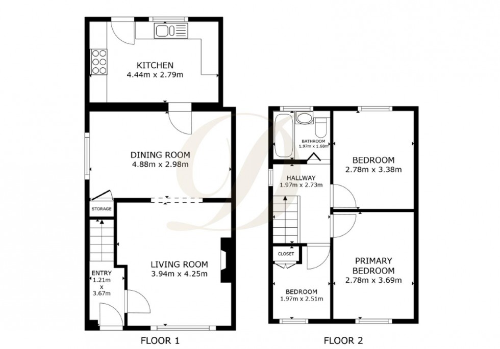 Floorplan for Clipsley Crescent, Haydock, St Helens. WA11 0UH