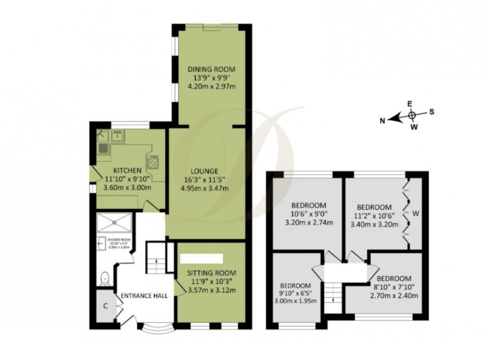 Floorplan for Ellis Road, Billinge, Wigan