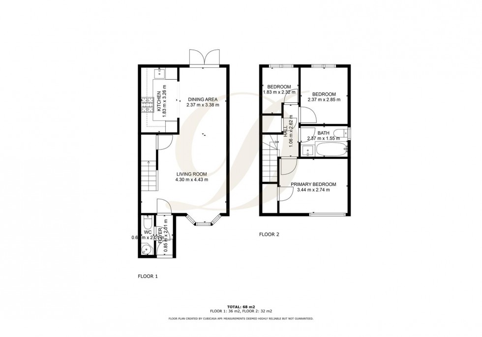Floorplan for Chelford Road, Eccleston, St Helens, WA10 5PL
