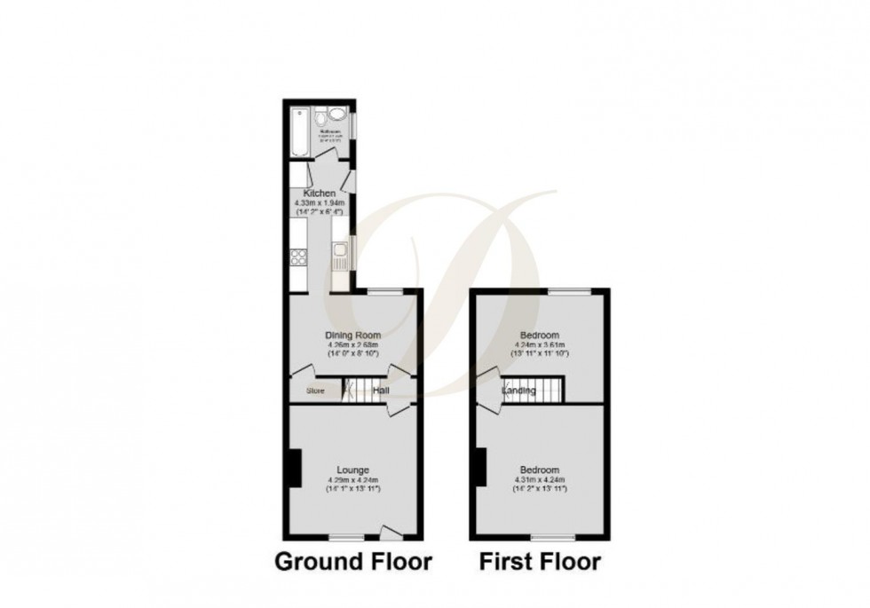 Floorplan for Church Road, Haydock, St.Helens