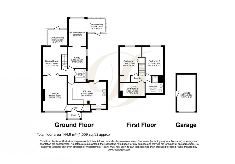 Floorplan for Billinge Road, Ashton-In-Makerfield, Wigan, WN4 0RE