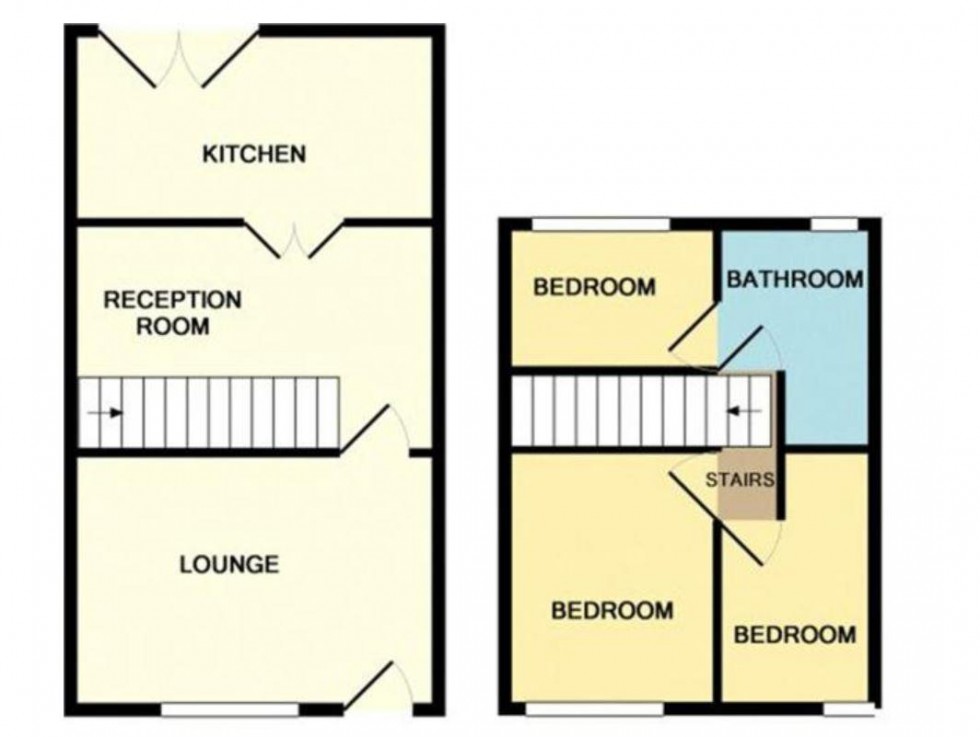 Floorplan for Yewtree Avenue, St. Helens