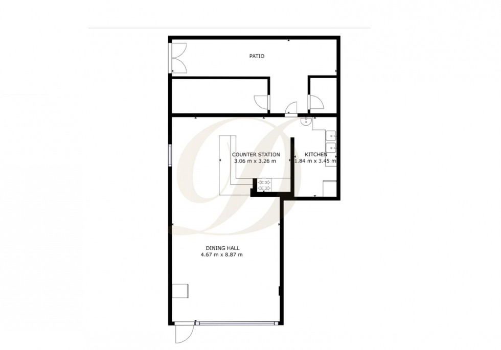 Floorplan for Market Street/Queen Anne Street, Southport, PR8 1