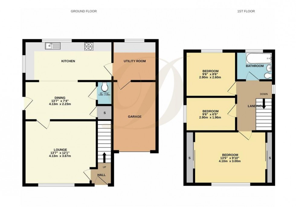 Floorplan for Avondale Road, Haydock, St Helens, WA11 0HJ