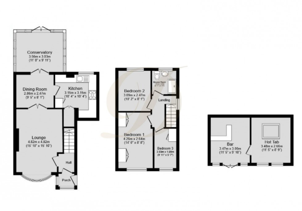 Floorplan for Case Road, Haydock, WA11 0XU