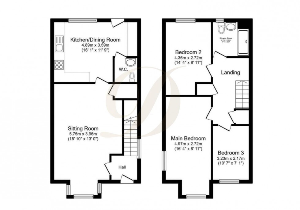Floorplan for Victoria Avenue, St Helens