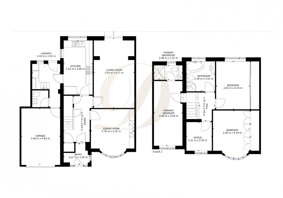 Floorplan for Walmesley Road, Eccleston, St Helens, WA10 5JR