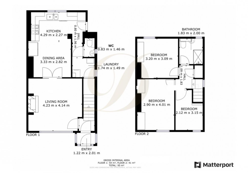 Floorplan for Milton Street, Sutton Manor, St Helens, WA9 4BQ