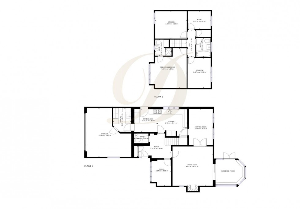 Floorplan for Lakeside Court, Rainford, St Helens, WA11 8LE