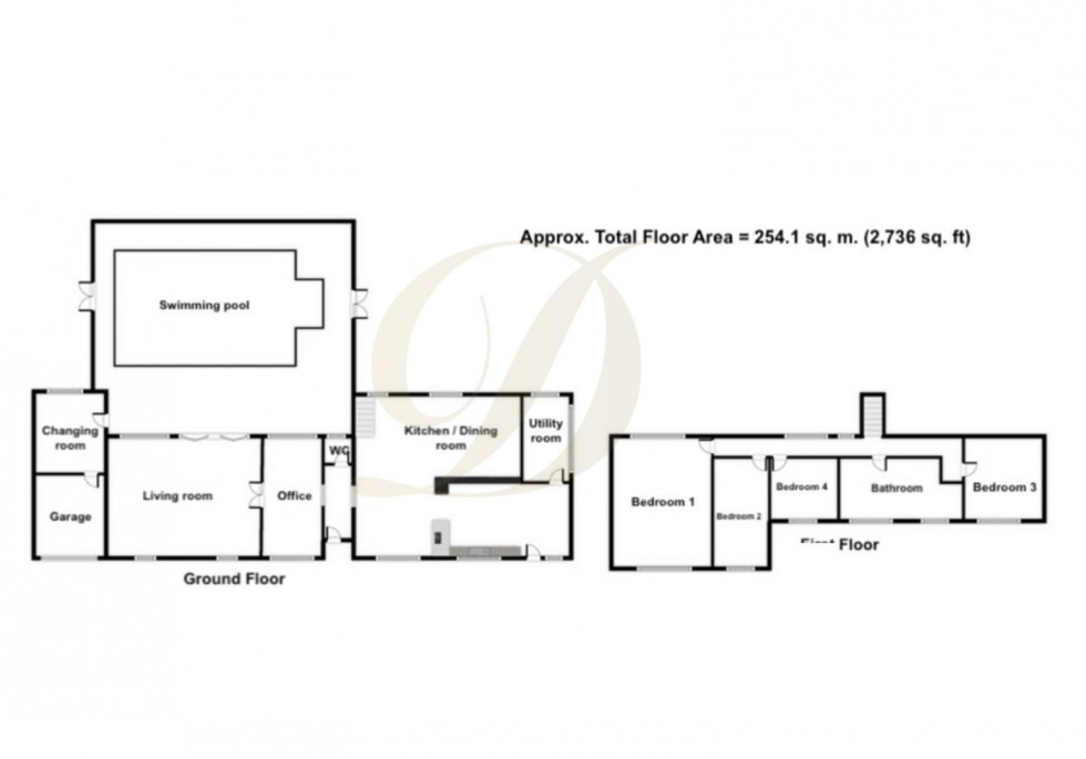Floorplan for Red Cat Lane, Crank, St Helens, WA11 8RT