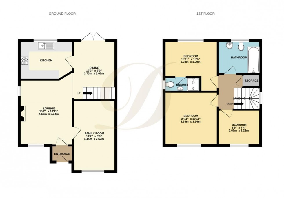 Floorplan for Wendover Close, Haydock, St Helens, WA11 0FP