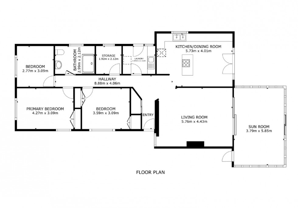 Floorplan for Knowsley Park Lane, Prescot, L34 3NA