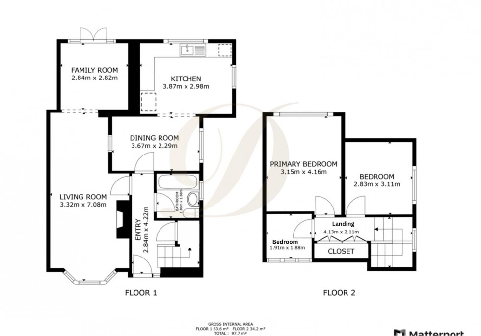Floorplan for Knowsley View, Rainford, St. Helens, WA11 8SN