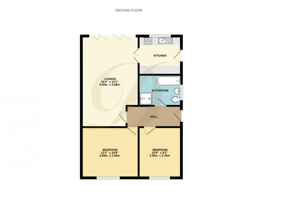 Floorplan for Teesdale Road, Haydock, St Helens, WA11 0HL