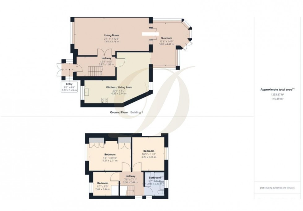 Floorplan for Broadway, Grange Park, WA10 3RU