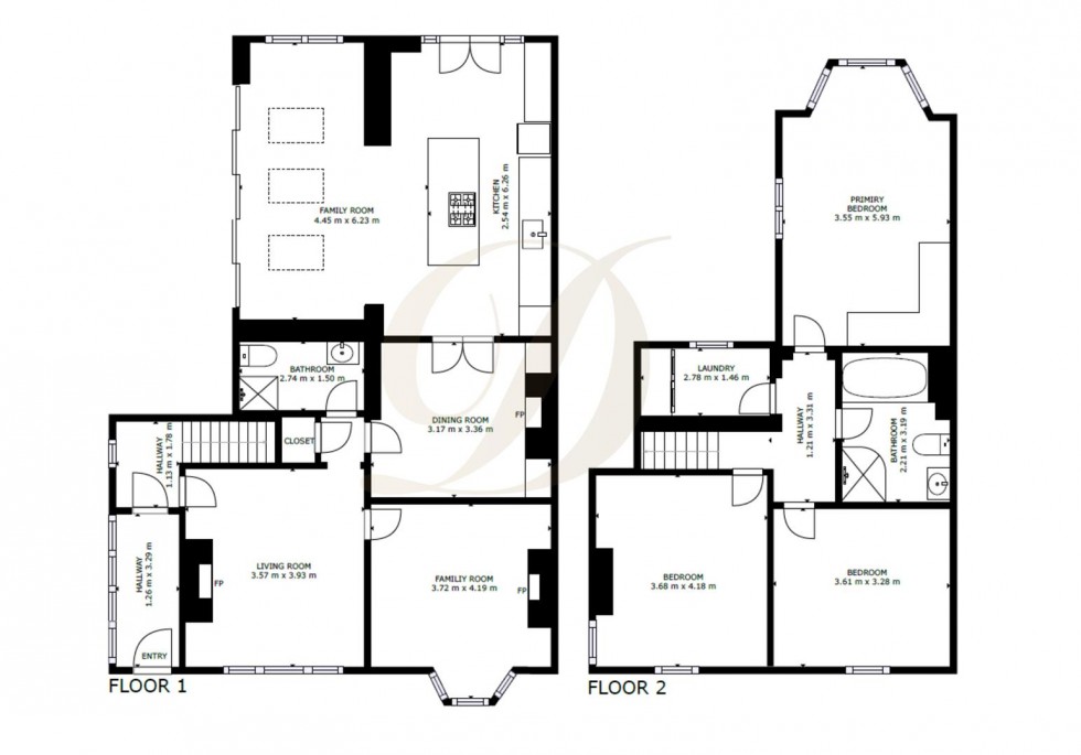 Floorplan for Leach Lane, Sutton Leach, St Helens, WA9 4NA