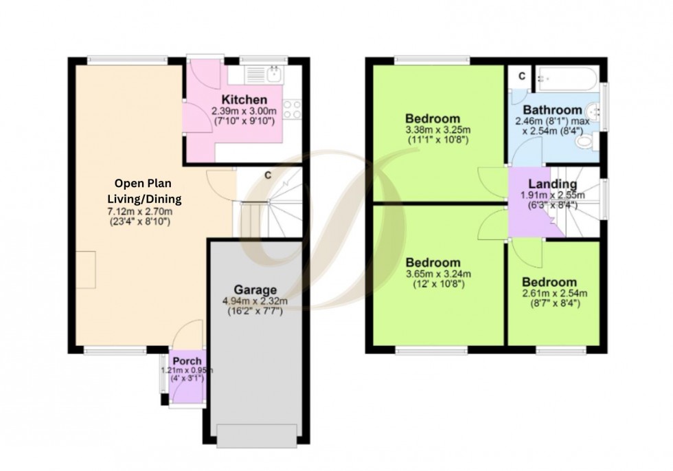 Floorplan for Linford Grove, St. Helens