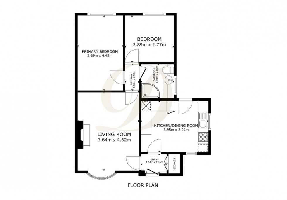 Floorplan for Woolacombe Avenue, Sutton Leach, St Helens, WA9 4NQ