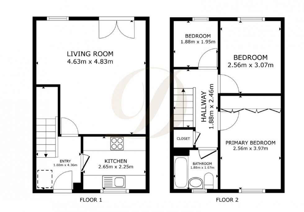 Floorplan for Cansfield Street, St Helens, WA10 1LY