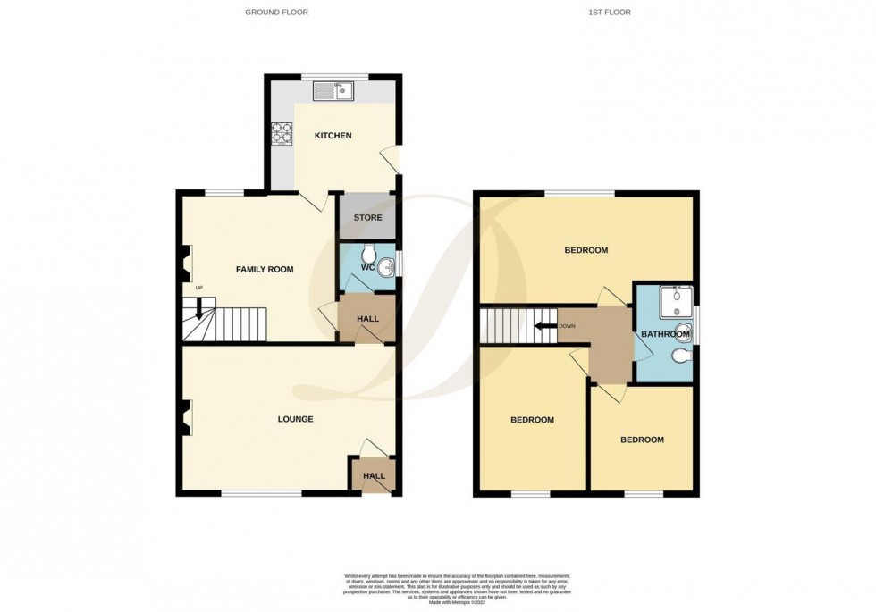 Floorplan for Mona Street, St. Helens, WA10 4BP