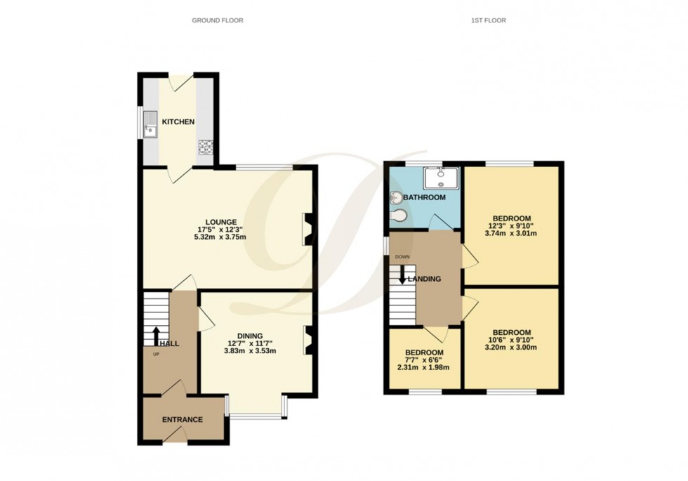 Floorplan for Carr Mill Road, St Helens, WA11 9AF