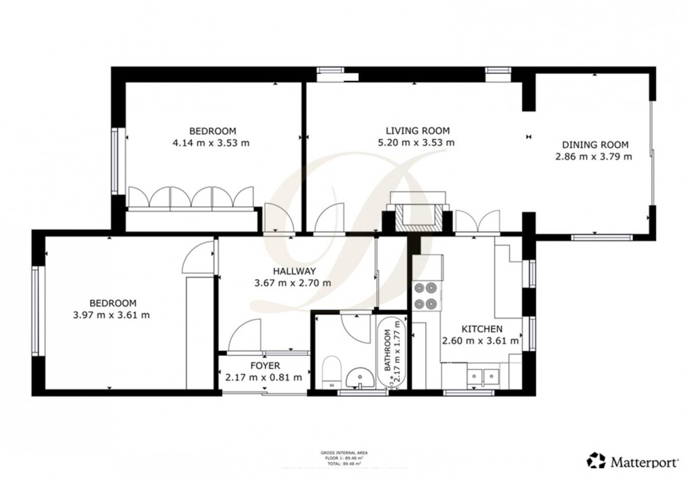 Floorplan for Longwood Close, Rainford, WA11 7QJ