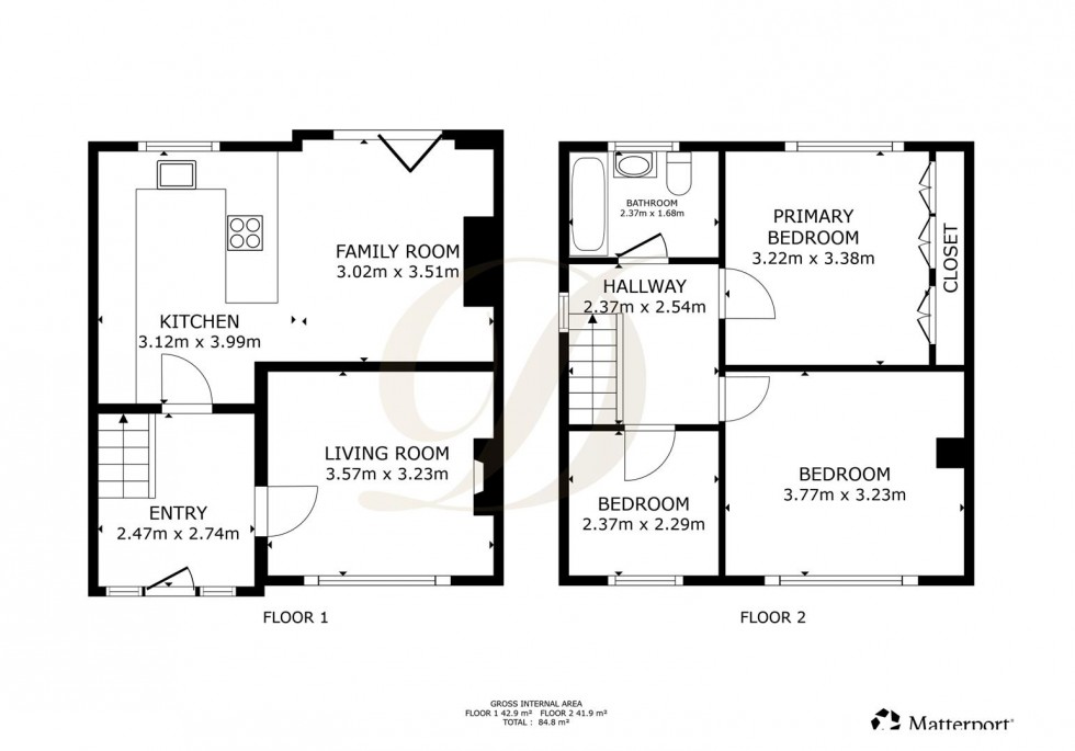 Floorplan for Heron Grove, Rainford, St Helens, WA11 8BD