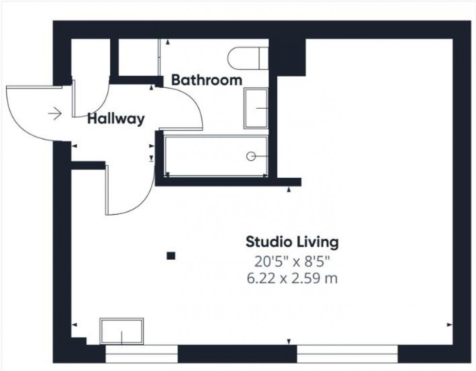Floorplan for Castell Grove, St Helens, WA10 2EA