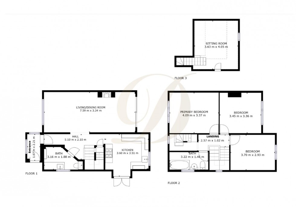 Floorplan for Burns Road, Sutton Manor, WA9 4AJ