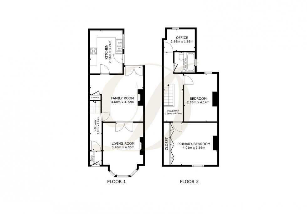 Floorplan for Newton Road, St. Helens