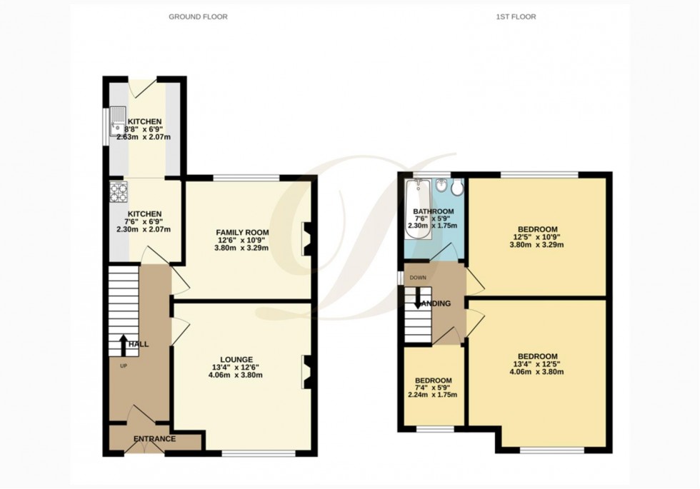 Floorplan for Queens Drive, Windle, St Helens, WA10 6HF