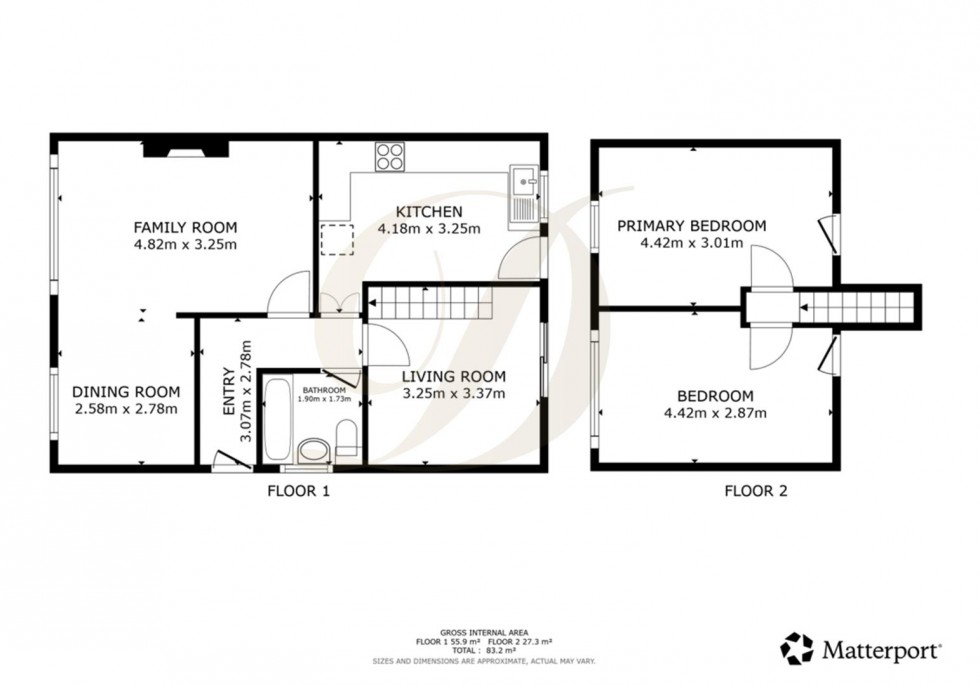 Floorplan for Cranshaw Avenue, Clock Face, St. Helens