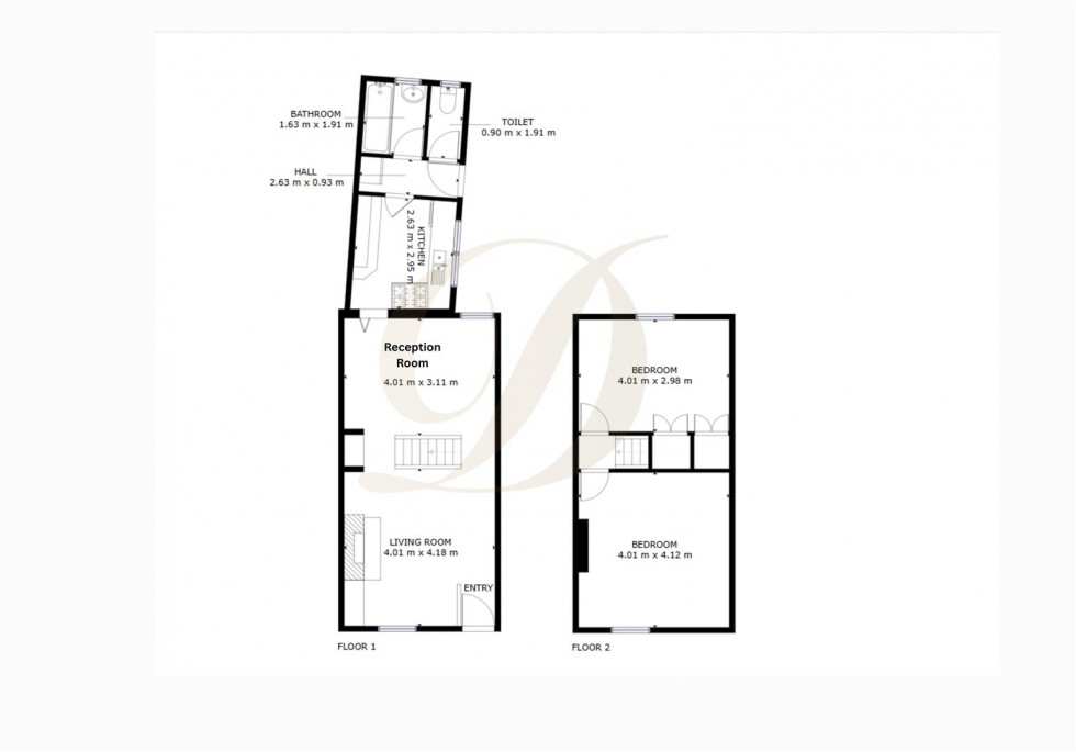 Floorplan for Newton Road, St Helens